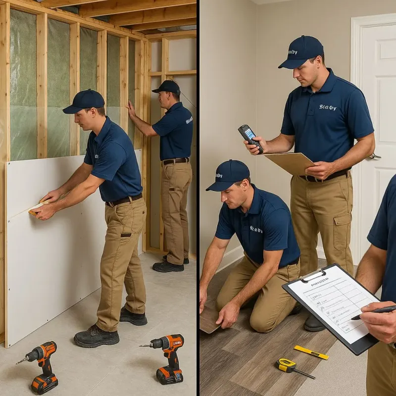 Repairs and Reconstruction process in Beaver, PA